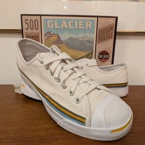 Converse Jack Purcell Special National Parks Edition, Ecru, Sky And Golden Rod